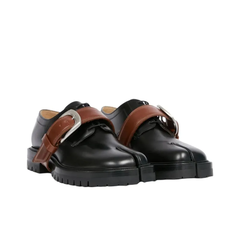 Maison Margiela Tabi Combat Derby Low-Top Shoes-3