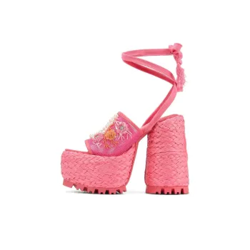 Naked Wolfe Bluebell Strap Sandals 14.5cm Women's Light Pink