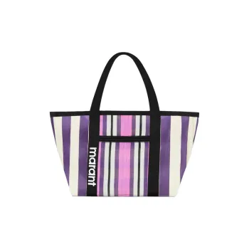 ISABEL MARANT Darwen Nylon Tote Bag, Shopping Bag, Handbag, Shoulder Bag Women's Purple