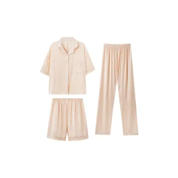 OUSHIBO Pajama Set Women's Apricot