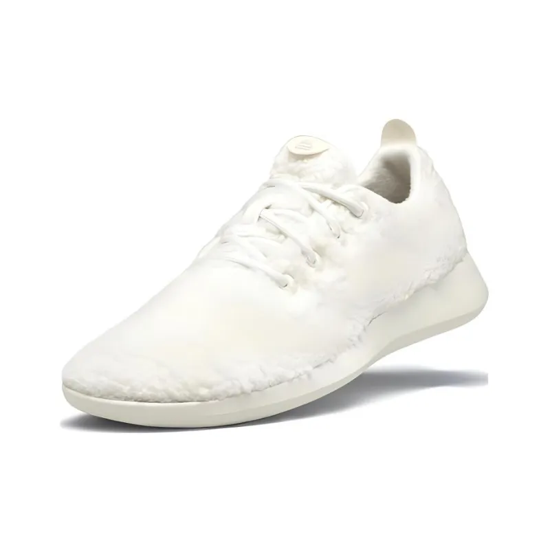 Allbirds Wool Runner Fluff Cushioning Low-Top Sports Casual Shoes Women's Natural White-1