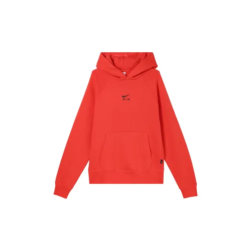 Nike Air Sweatshirts Men Light Deep Red