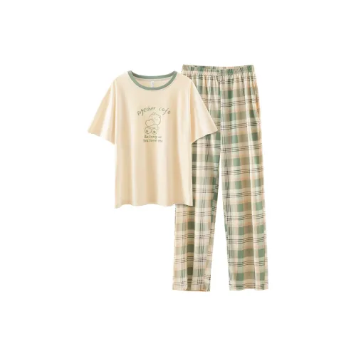 Sharefun Pajama Set Women's Light Green