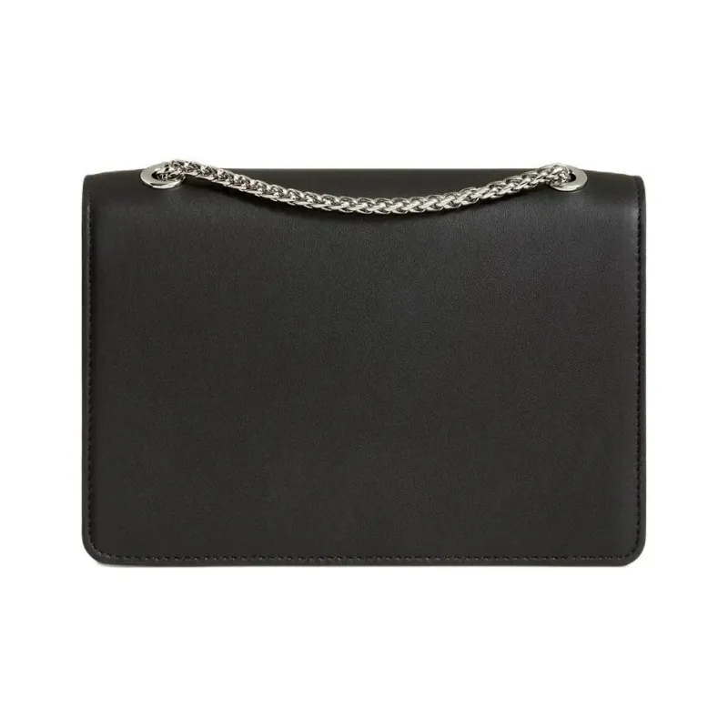 Strathberry Cow Leather Shoulder Bag Crossbody Bag Women's Black-2
