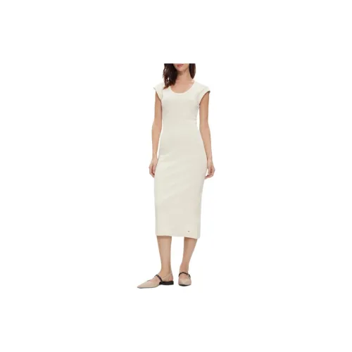 Tommy Hilfiger Sleeveless Dresses Women's Beige