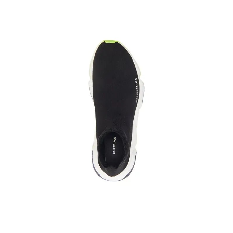 Balenciaga Speed Trainer Black Yellow 2019-2