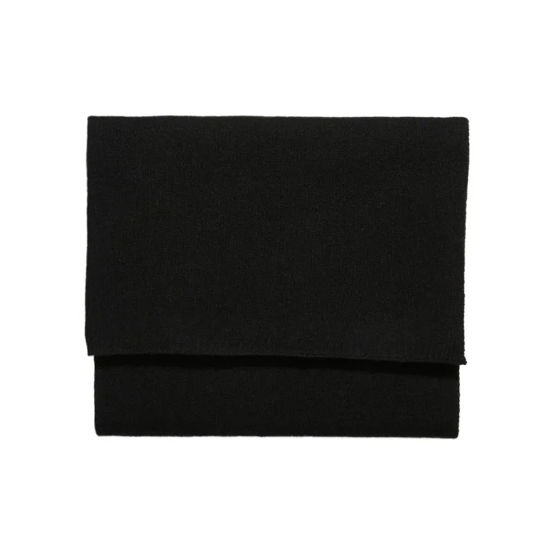 VINCE Cashmere Knit Scarves Women's Black-0