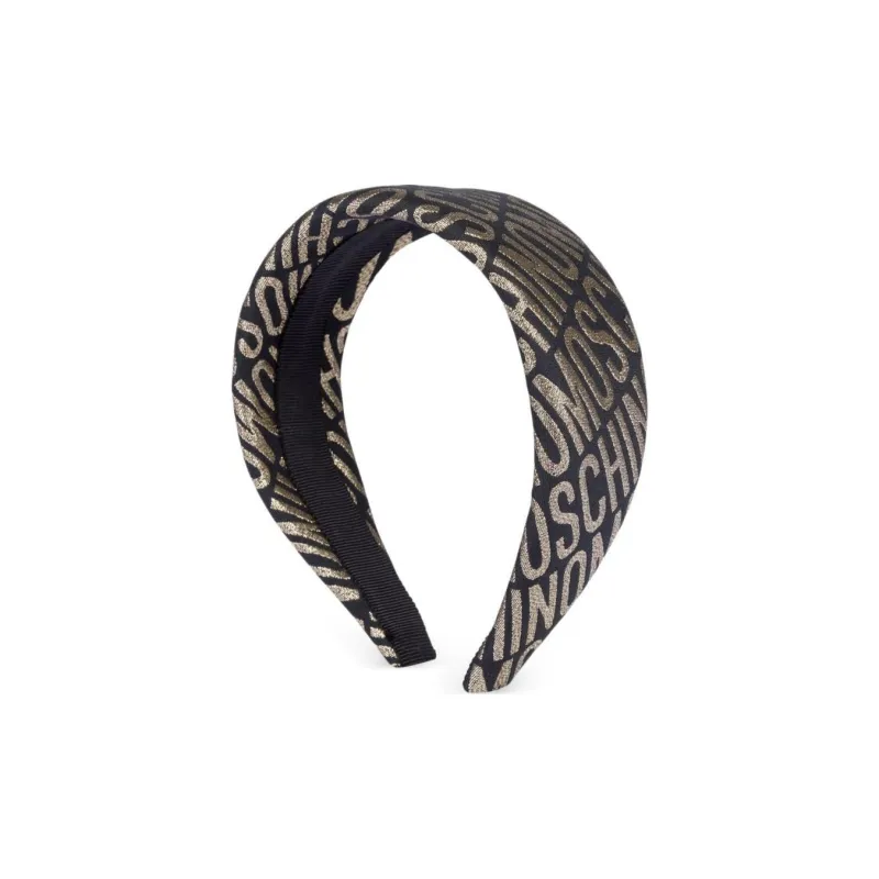 MOSCHINO All-over Logo Headband-0