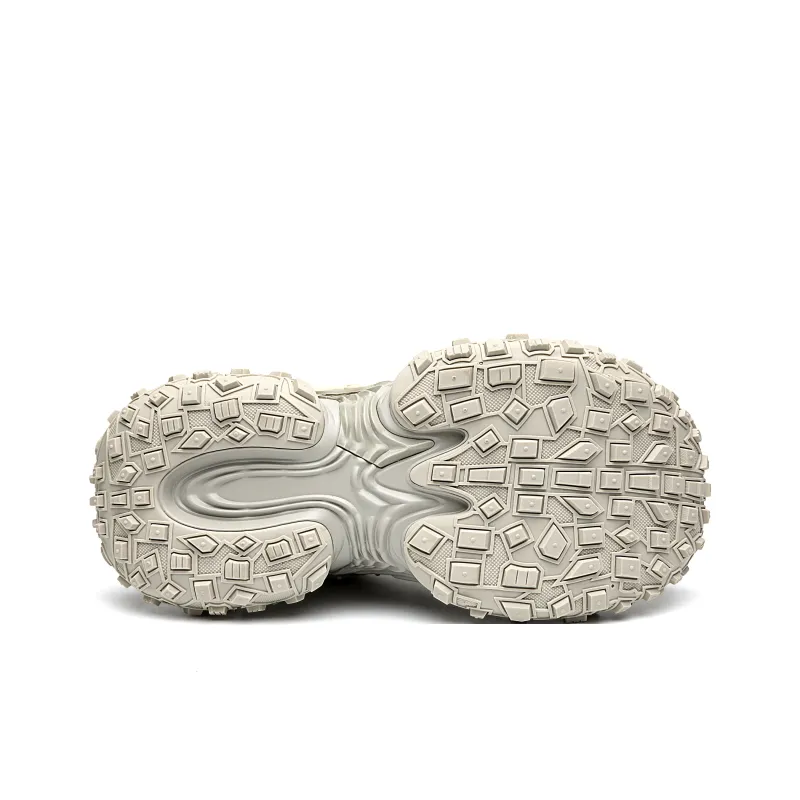 ORD Chunky Sneakers Unisex Low Top Beige-4