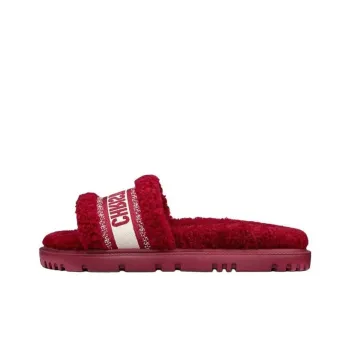 DIOR Dway Slide Slippers Women's Red