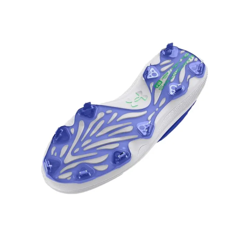 Under Armour Yard Cushioning, Slip Resistant, And Abrasion Resistant Low Top Training Shoes Men's Blue White-3
