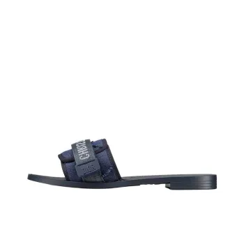 DIOR DIORevolution Slide Slippers Women's Dark Blue