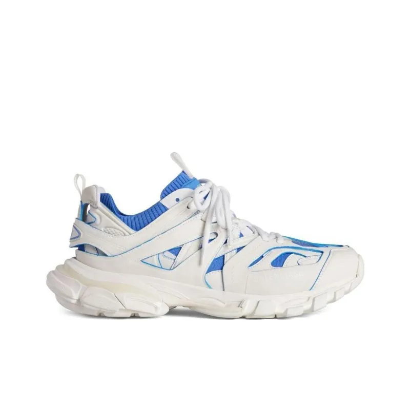 Balenciaga Track Sock Low Top Casual Shoes Men's Blue White-1