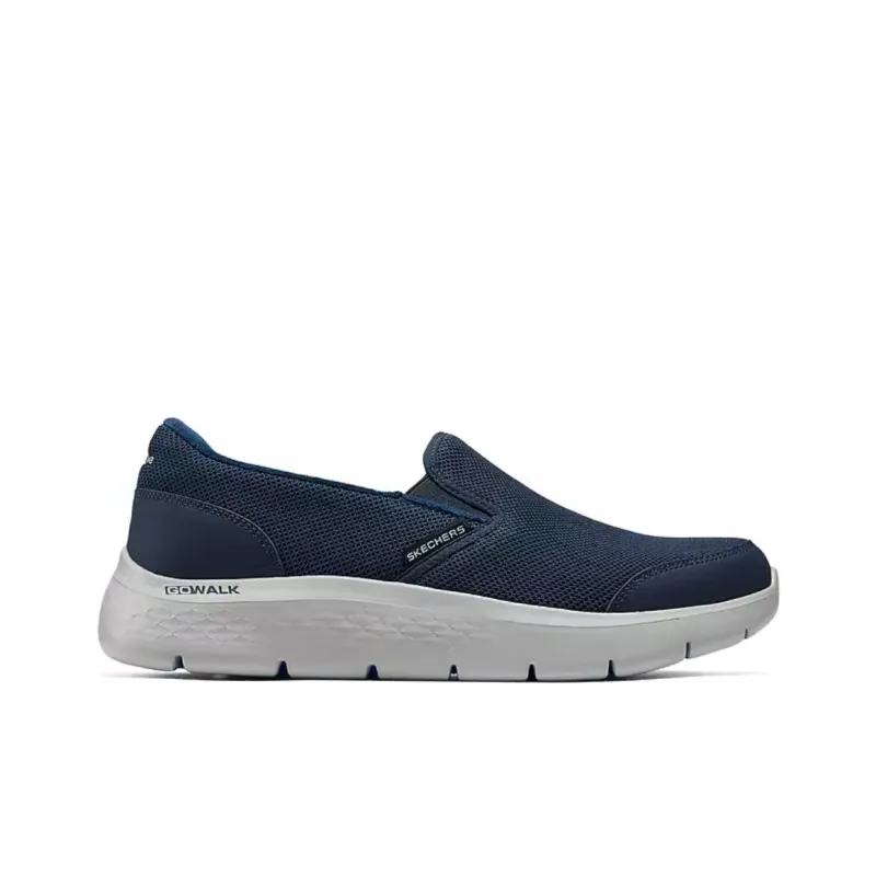 Skechers MEN'S GO WALK Breathable Warm Low Top Casual Shoes Men's Navy-1
