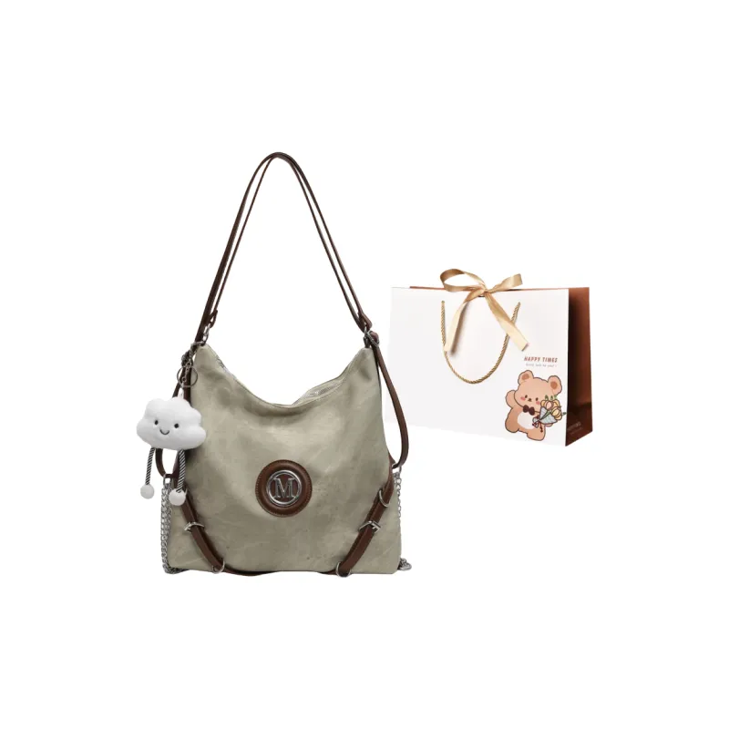 ERANGBEAR PU Shoulder Bag Regular Women's Multicolor-4