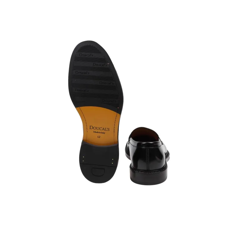 DOUCAL'S Horse Penny Slip On Loafers-4