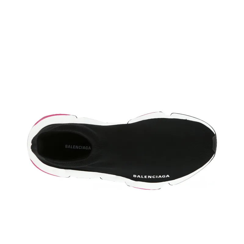 Balenciaga Speed Sneaker 'Black Magenta' Women's-4
