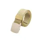 Khaki 3.2cm-Width, No Metal Plastic Buckle