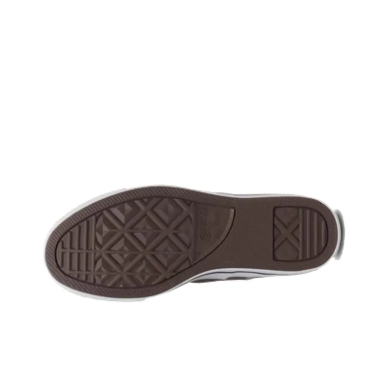 Converse All Star Anti Slip Wear Resistant Mid Top Canvas Shoes Unisex Brown-3