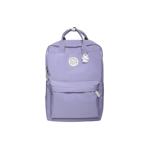 Cwatcun Nylon Backpack Unisex Purple/Khaki/White/Black/Blue