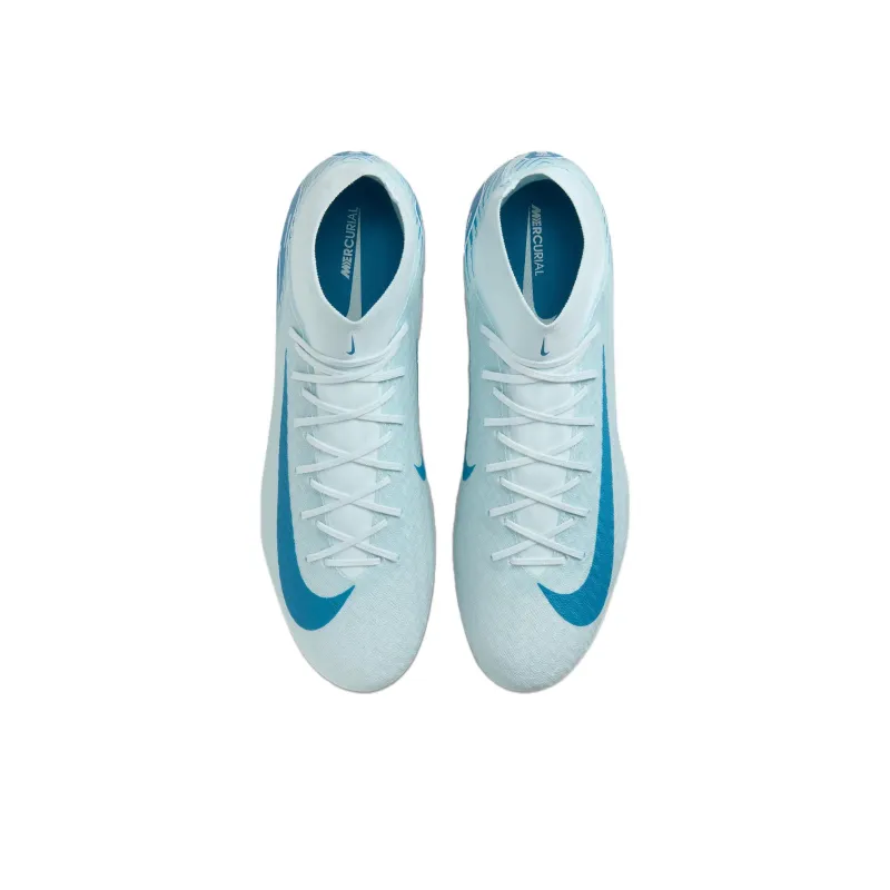 Nike Mercurial Superfly 10 Anti Slip Wear Resistant Soccer Shoes Unisex Blue-3