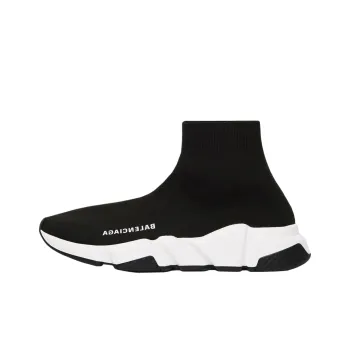 Balenciaga Speed Recycled Black White Women's