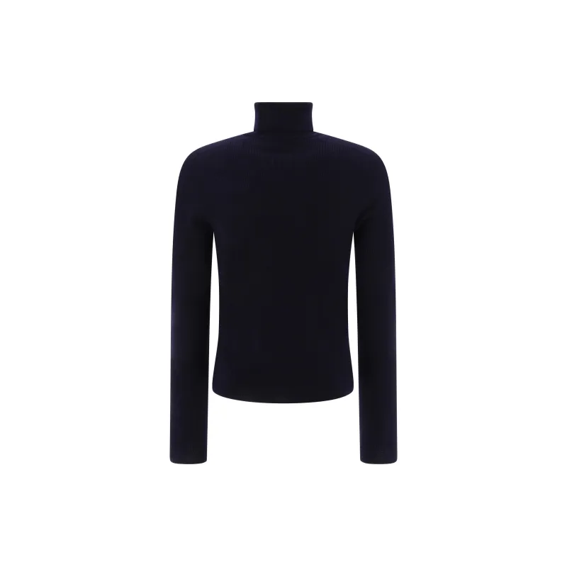 Balmain Hair Turtleneck Knitted Top-1
