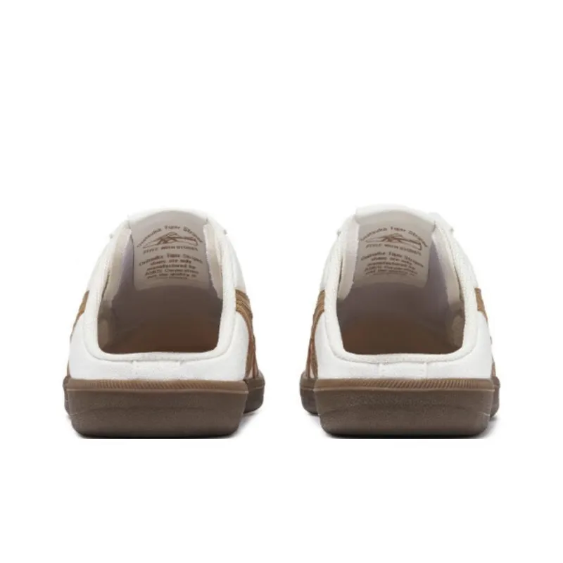 Onitsuka Tiger DD Trainer Sabot Slip Resistant And Breathable Low Top Casual Shoes Unisex Beige-4