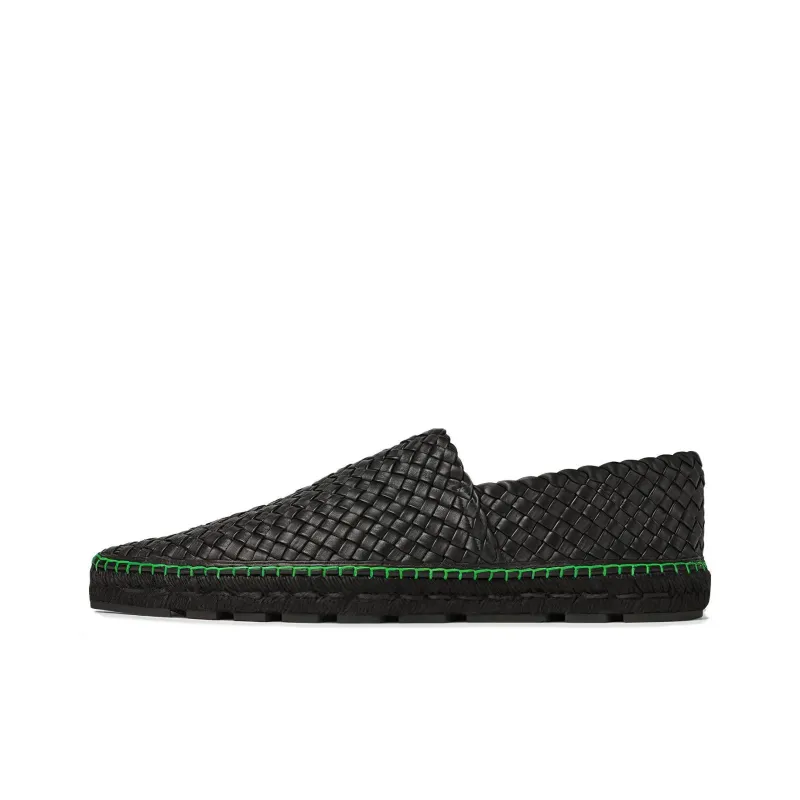 Bottega Veneta Intrecciato Slip On Loafers-0