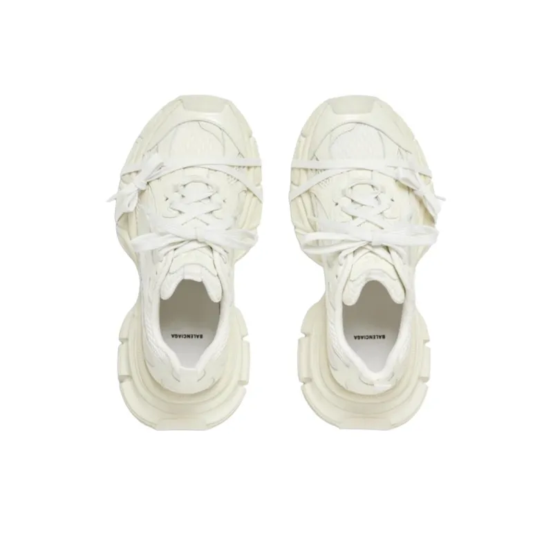 Balenciaga 3XL Low-Top Chunky Sneakers Women's White-4