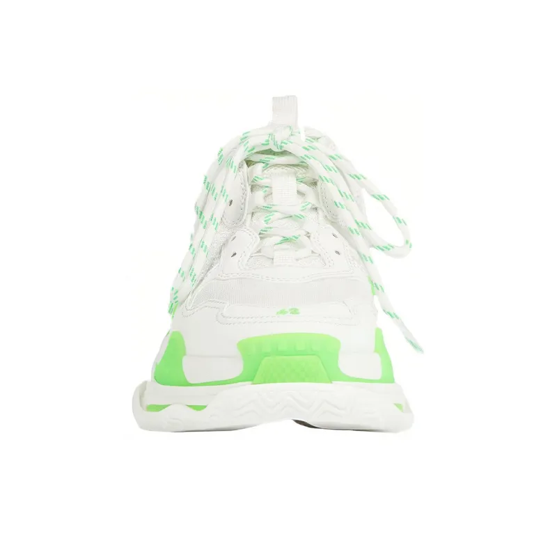 Balenciaga Triple S Fluo Green White-2