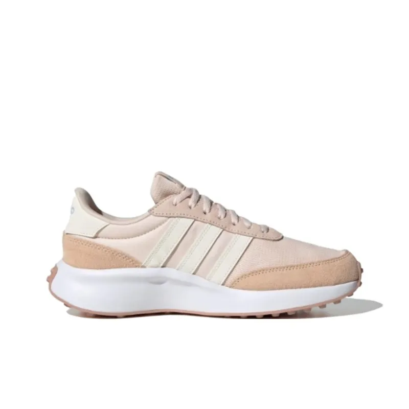 Adidas RUN 70s Anti-Slip Wear-Resistant Low-Top Casual Running Shoes Women's Pink-white-orange-1