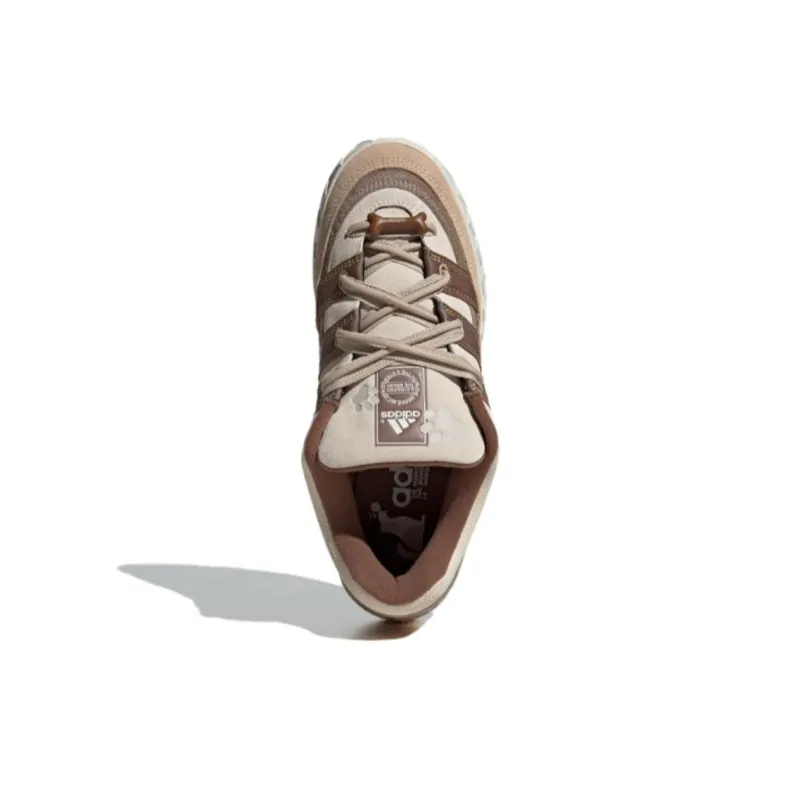Adidas Originals Adimatic Anti Slip Wear Resistant Low Top Skateboard Shoes Unisex Brown-3