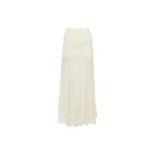 Chloé Casual Long Skirts Women's Off White