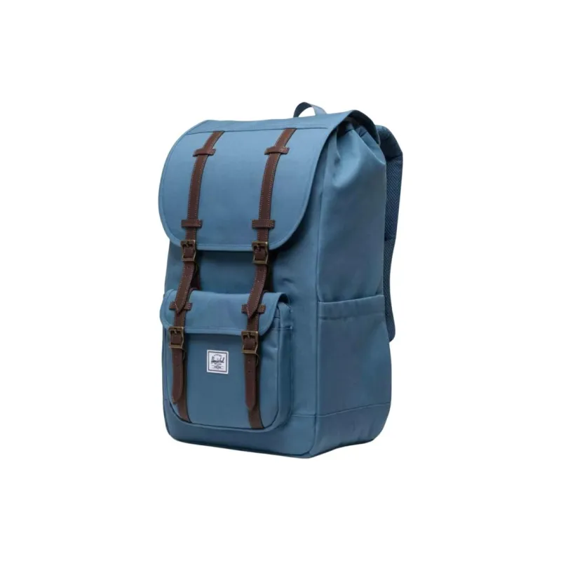Herschel Little America Little America Series EcoSystem™ 600D Fabric Backpack Unisex Steel Blue-2