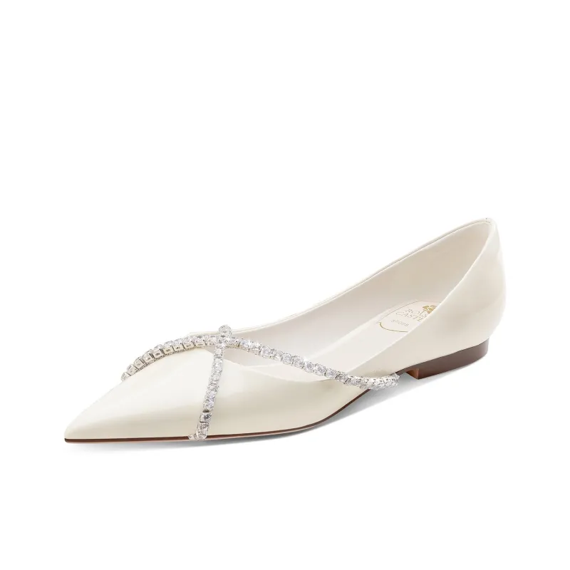ROSE CASTLE Casual Single Shoes Women's White-1