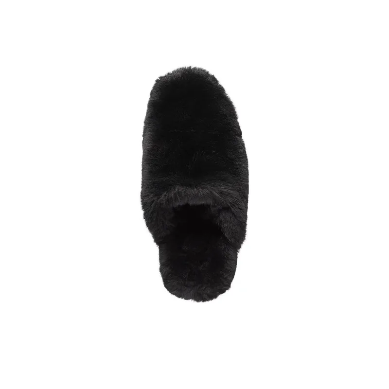 Balenciaga Teddy Mules 'Black'-3