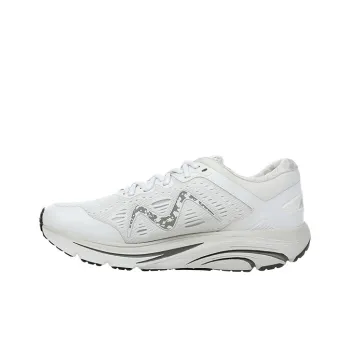 MBT Anti Slip Wear Resistant Low Top Long Distance Running Running Shoes Women's White