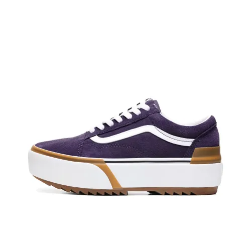 Vans Old Skool Skateboard Shoes Women's Low-Top Purple