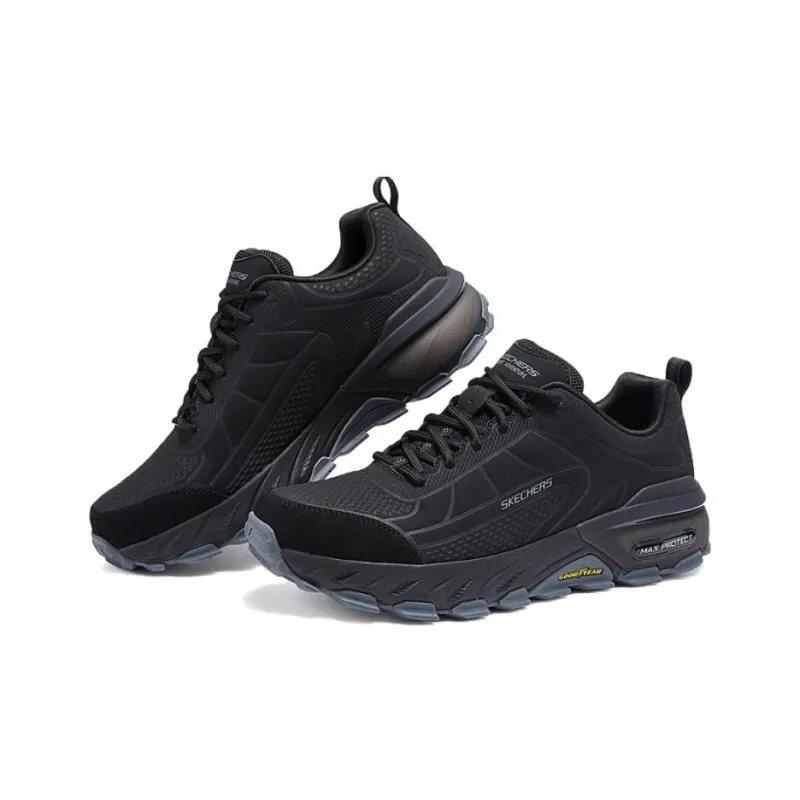 Skechers MEN'S GO Anti Slip Wear Resistant Low Top Trekking Shoes Men's Black-1