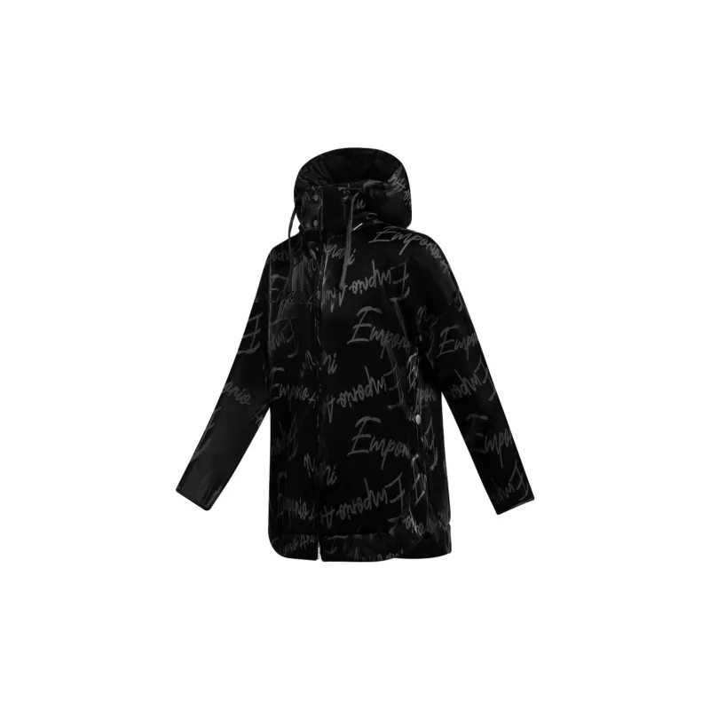EMPORIO ARMANI Puffer Jacket Women's Black-2