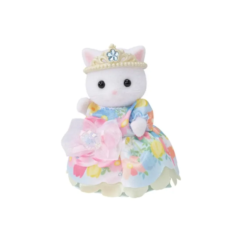 Sylvanian Families Flower Princess Set Dolls Plush Doll 7cm High-2