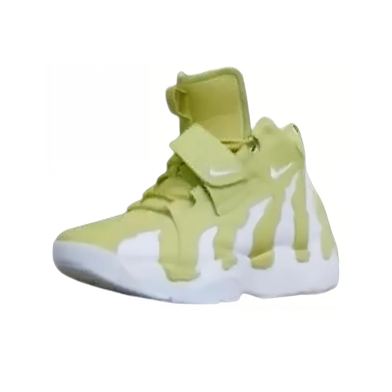 Nike Slip Resistant Low Top Running Shoes Men's Green White-0