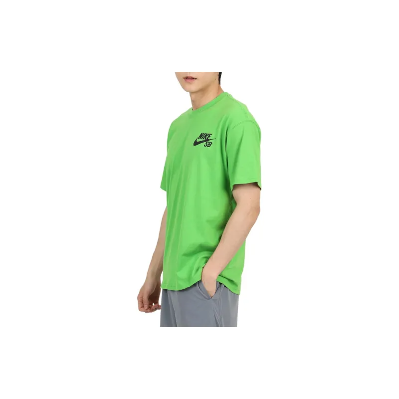 Nike T Shirts Men Green-2