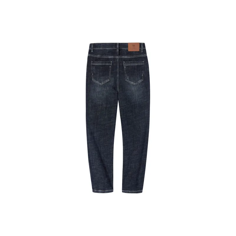 CAMEL 100% Cotton Denim Vintage Washable Soft Micro-Stretch Comfortable Versatile Pants Jeans Men's-1