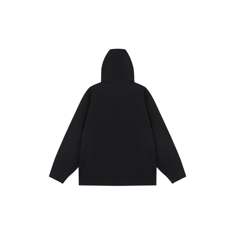 MATCHA STORY College Series Jackets Coats Unisex Black-1