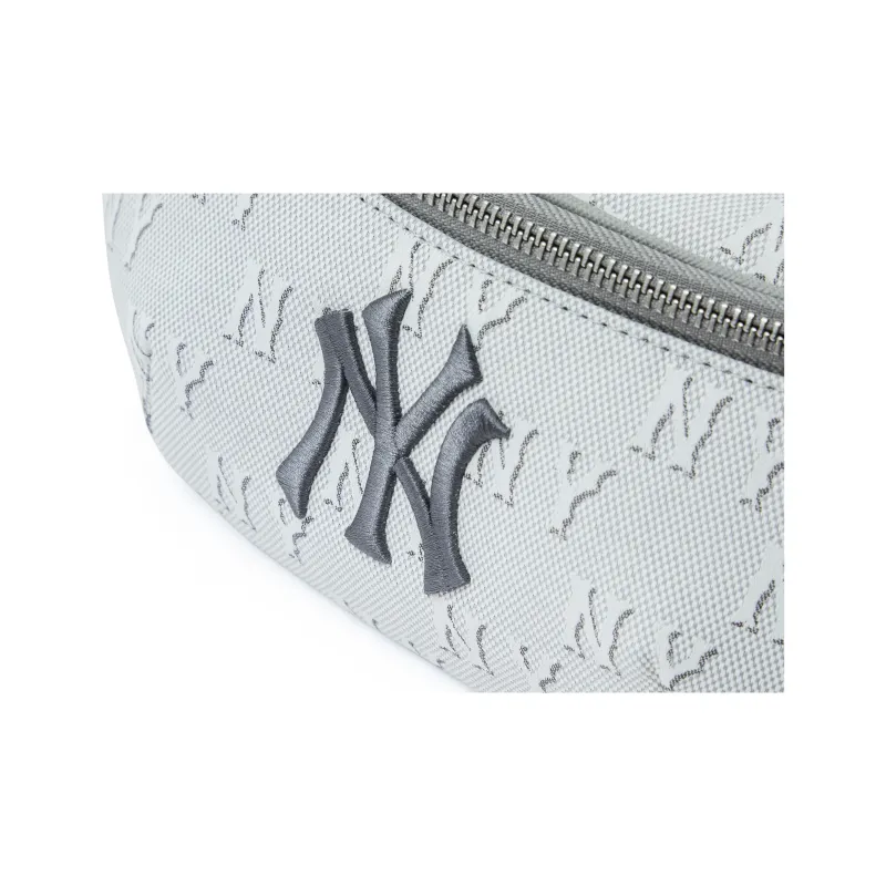 MLB Polyester Combo Bag One Shoulder Crossbody Fanny Pack Regular Unisex Gray-3