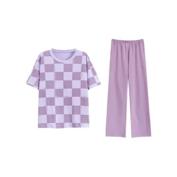Urban Beauty Pajama Set Women's Purple Purple
