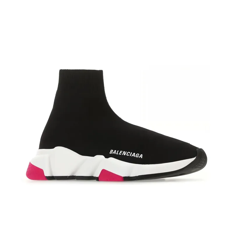 Balenciaga Speed Sneaker 'Black Magenta' Women's-2