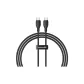 [100W Fast Charging | Compatible with Apple 15-16 Fast Charging Cable]Starry Black 1m